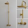 Vòi Sen Cây Kanly GCS30 Nóng Lạnh Cổ Điển Đồng Thau - ảnh 2