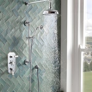 Ảnh công trình thực tế Vòi Sen Kanly CHS75 Nóng Lạnh Âm Tường Cổ Điển