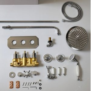 Ảnh công trình thực tế Vòi Sen Kanly CHS75 Nóng Lạnh Âm Tường Cổ Điển