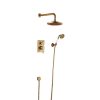 Vòi Sen Kanly GCS75 Nóng Lạnh Âm Tường Đồng Thau Cổ Điển