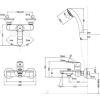 Vòi Sen Tắm INAX BFV-1403S-4C Nóng Lạnh - ảnh 2