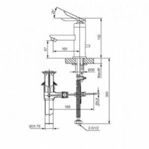 Ảnh công trình thực tế Vòi Sen Tắm INAX BFV-4000S Tay Sen Mạ Nóng Lạnh