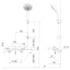 Vòi Sen Tắm INAX BFV-5103T-5C Nhiệt Độ - ảnh 2