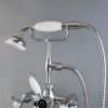 Vòi Sen Xả Bồn Tắm Kanly CHS09 Nóng Lạnh Đồng Mạ Chrome Cổ Điển - ảnh 2