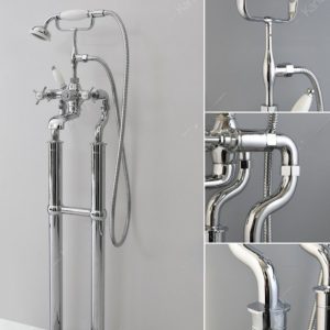 Ảnh công trình thực tế Vòi Sen Xả Bồn Tắm Kanly CHS09 Nóng Lạnh Đồng Mạ Chrome Cổ Điển