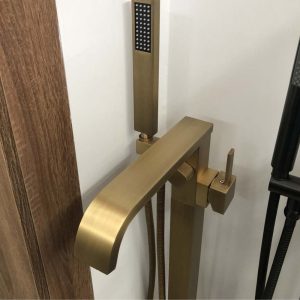 Ảnh công trình thực tế Vòi Sen Xả Bồn Tắm Kanly GCS07 Nóng Lạnh Đặt Sàn Cổ Điển Đồng Thau