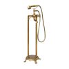 Vòi Sen Xả Bồn Tắm Kanly GCS09 Nóng Lạnh Đặt Sàn Cổ Điển Đồng Thau