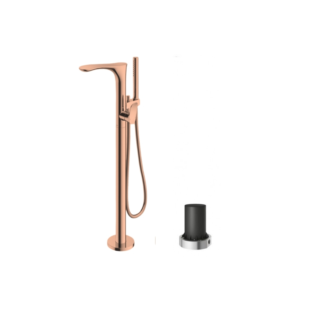 Vòi Sen Xả Bồn Tắm TOTO TBG01306BA#BRG/TBN01105B Vàng Hồng Mờ