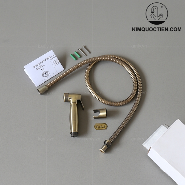 Ảnh công trình thực tế Vòi Xịt Toilet Kanly GCK22A Cổ Điển