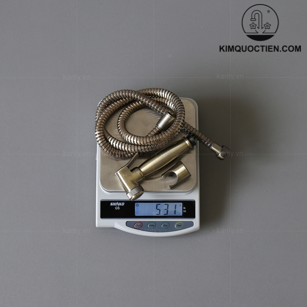 Ảnh công trình thực tế Vòi Xịt Toilet Kanly GCK22A Cổ Điển