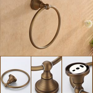 Ảnh công trình thực tế Vòng Treo Khăn Kanly GCK02 Bằng Đồng