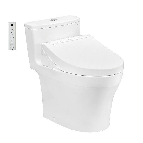 Bồn Cầu Điện Tử TOTO MS885DW14#XW Kèm Nắp Rửa Điện Tử WASHLET Dòng C5 – TCF24410AAA (220V)