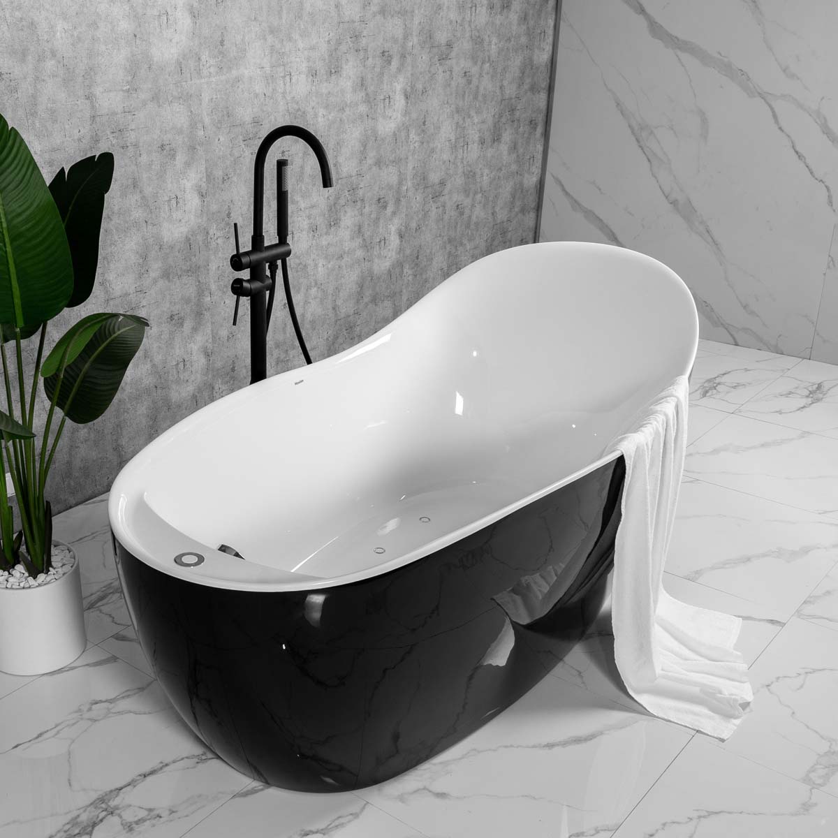 Ảnh công trình thực tế Bồn Tắm MOWOEN MW8213-170WB.MS Massage 1700mm