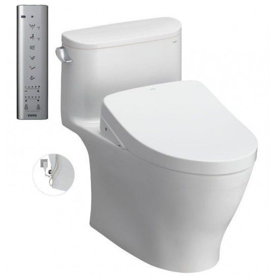 Bồn Cầu Điện Tử TOTO MS887RW11#XW Kèm Nắp Rửa Điện Tử WASHLET Dòng S7 – TCF4911Z (220V)