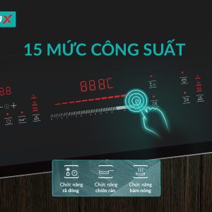 Ảnh công trình thực tế Bếp Từ GRANDX GX IH785Titan 2 Vùng Nấu Kính Chống Xước
