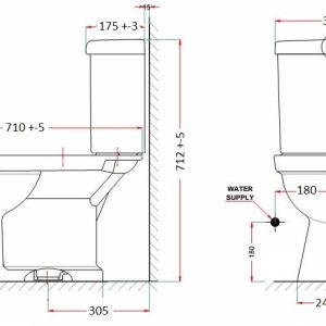 Ảnh công trình thực tế Bồn Cầu AMERICAN STANDARD VF-2024 1 Khối Nắp Êm