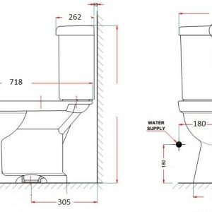 Ảnh công trình thực tế Bồn Cầu AMERICAN STANDARD VF-2714 2 Khối Nắp Êm