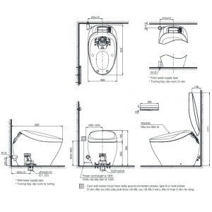 Ảnh công trình thực tế Bồn Cầu Thông Minh TOTO CS903KVT/T53P100VR NEOREST NX Tự Động