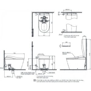 Ảnh công trình thực tế Bồn Cầu Thông Minh TOTO CS911VT/TCF87320GAA/T53P100VR Neorest LS