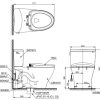 Bồn Cầu 2 Khối TOTO CS767RT8 ( CS767T8) Nắp Đóng Êm TC600VS - ảnh 2