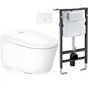 Bồn Cầu Thông Minh American Standard WP-7391 (WP7391)Treo Tường Aero - Lite