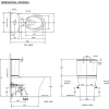 Bồn Cầu AMERICAN STANDARD 2622-WT 2 Khối Nắp Êm - ảnh 2