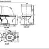 Bồn Cầu AMERICAN STANDARDVF-2396 2 Khối Nắp Thường - ảnh 2
