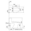 Bồn Cầu CAESAR CD1394 1 Khối Nắp Êm - ảnh 3