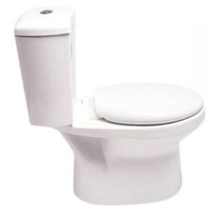 Ảnh công trình thực tế Bồn Cầu Thiên Thanh Sand CD6464 Toilet 2 Khối Xả Nhấn