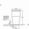 Bồn Cầu Cotto C100018HOS 1 Khối Xả Nhấn - ảnh 2