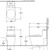 Bồn Cầu COTTO C100207 1 Khối Nắp Êm - ảnh 2