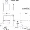 Bồn Cầu COTTO C17087 2 Khối Nắp Êm - ảnh 2