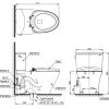 Bồn Cầu Điện Tử TOTO CS767RW16#XW Kèm Nắp Rửa Điện Tử WASHLET Dòng C2 – TCF23410AAA (220V) - ảnh 2