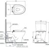 Bồn Cầu Điện Tử TOTO CS769CDRW12#XW Kèm Nắp Rửa Điện Tử WASHLET (Loại Giấu Dây) Dòng S7 – TCF4911EZ (220V) - ảnh 2