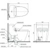 Bồn Cầu Điện Tử TOTO MS636CDRW23 Nắp Rửa Washlet TCF47360GAA S7 Giấu Dây - ảnh 2