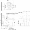 Bồn Cầu Điện Tử TOTO MS885DW6#XW Kèm Nắp Rửa Điện Tử WASHLET Dòng C5 – TCF6531Z (220V) - ảnh 2