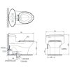 Bồn Cầu Một Khối TOTO MS904T2 (C904) Nắp Êm TC393VS - ảnh 2