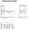 Bồn cầu nắp rửa cơ American VF-1858S - ảnh 2