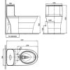 Bồn cầu nắp rửa điện tử American Standard VF-1862PL - ảnh 2