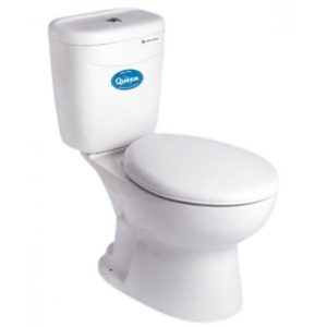 Bồn Cầu Thiên Thanh Queen CD4429 Toilet 2 Khối Xả Nhấn