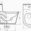 Bồn Cầu THIÊN THANH LUX CK99 1 Khối - ảnh 2
