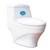 Bồn Cầu Thiên Thanh Plannet CK 38 1 Khối Xả Nhấn - ảnh 2