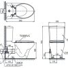 Bồn Cầu Thoát Ngang TOTO CS945PDT2 2 Khối - ảnh 2