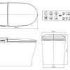 Bồn Cầu Thông Minh AMERICAN STANDARD WP-70DY e-Lite Tự Động - ảnh 2