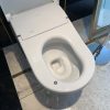 Bồn cầu thông minh TOTO Neorest LS CS911VT nhìn từ trên, nắp mở lộ vòi rửa điện tử