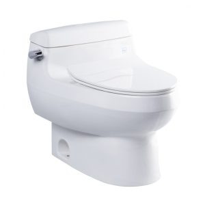 Ảnh công trình thực tế Bồn Cầu TOTO MS688T8 Một Khối Nắp TC600VS