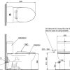 Bồn Cầu TOTO CS302DW11#W Nắp Rửa Điện Tử - ảnh 2