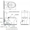 Bồn Cầu TOTO CS320DRT10 Nắp TC395VS 2 Khối - ảnh 2