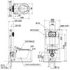 Bồn Cầu TOTO CW542HME5UNW1/TCF795C2Z#NW1/WH172AAT Treo Tường - ảnh 2