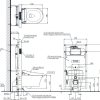 Bồn Cầu TOTO CW553C#XW/TCF33370GAA#NW1/WH172AT/TCA465 Treo Tường - ảnh 2